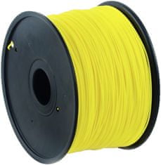 Gembird tisková struna (filament), PLA, 1,75mm, 1kg (3DP-PLA1.75-01-Y), žltá