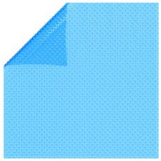 Vidaxl Bazénová plachta, modrá 210 cm, PE