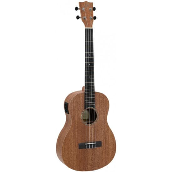 Dimavery UK-500, elektroakustické barytonové ukulele, prírodné