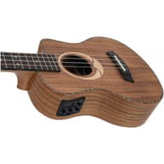 Dimavery UK-200, elektroakustické tenorové ukulele, prírodné