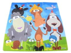 JOKOMISIADA Penová puzzle podložka Animals 37cm x 37cm ZA3151