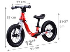 JOKOMISIADA Royalbaby rám Alu Balance Bike 12 palcový Pomp Ro0130