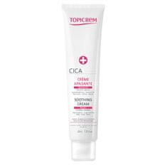 Topicrem Obnovujúci krém pre podráždenú pleť cica (Soothing Cream) (Objem 40 ml)