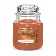 Yankee Candle WOODLAND ROAD TRIP Stredná sviečka 411g