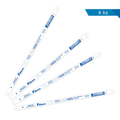 Pilana Bimetalové ručné pílové listy na kov, sada 4 ks, 300 mm, 18/24/32 TPI
