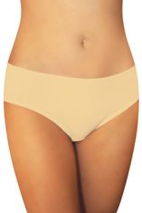 Amiatex Dámske nohavičky 2 pack Nikola beige + Nadkolienky Gatta Calzino Strech, béžová, XL