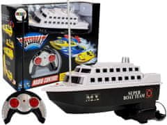 Lean-toys Diaľkovo ovládaný rýchlostný čln na diaľkové ovládanie 27 Mhz White 15 km/h
