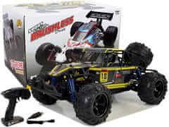 Lean-toys Terénne auto Buggy na diaľkové ovládanie 1:18 žlté ENOZE 9303E 45 km/h