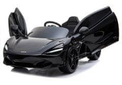 Lean-toys McLaren 720S Auto na batérie čierne