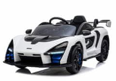 Lean-toys McLaren Senna batériové auto biele