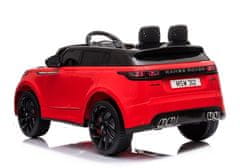 Lean-toys Range Rover Červená batéria