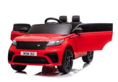 Lean-toys Range Rover Červená batéria