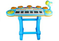 Lean-toys Organ Pianinko klávesové bicie stoličky