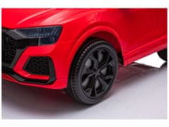 Lean-toys Audi RS Q8 batériové auto červené