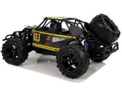 Lean-toys Terénne auto Buggy na diaľkové ovládanie 1:18 žlté ENOZE 9303E 45 km/h