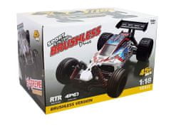 Lean-toys Terénne auto Buggy na diaľkové ovládanie 1:18 Blue ENOZE 9303E 45 km/h