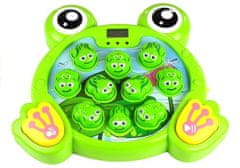 Lean-toys Svietiace žaby s kladivom Arkádová hra