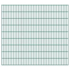 Vidaxl 2D plotové panely, 2,008 x 1,83 m, 40 m, zelené