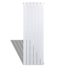 Vidaxl Lamelový radiátor, biely 465mmx1500mm