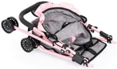 Bayer Design Golfový kočík Buggy set ružová/sivá