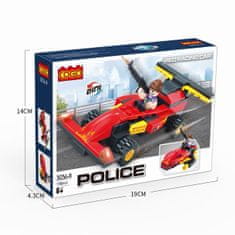 Cogo stavebnica Polícia - policejní kamion a zloději sestava 10v1 kompatibilná 940 dielov