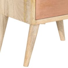 Vidaxl Nočný stolík 40x35x50 cm mangovníkový masív