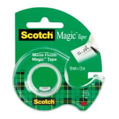 Scotch Lepiaca páska Magic neviditeľná popisovateľná 19 mm x 7,5 m s dispenzorom