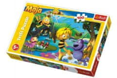 Trefl Puzzle Včielka Mája s priateľmi 100 dielikov 41x27,5cm v krabici 29x19x4cm Cena za 1ks