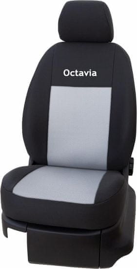 CARTEX Autopotahy RS DESIGN silver OCTAVIA II.