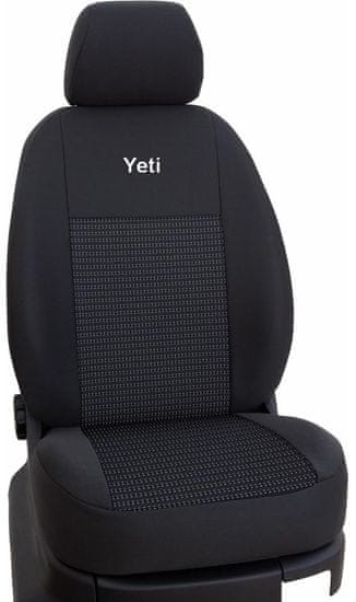 CARTEX Autopoťahy ŠKODA YETI TK grey