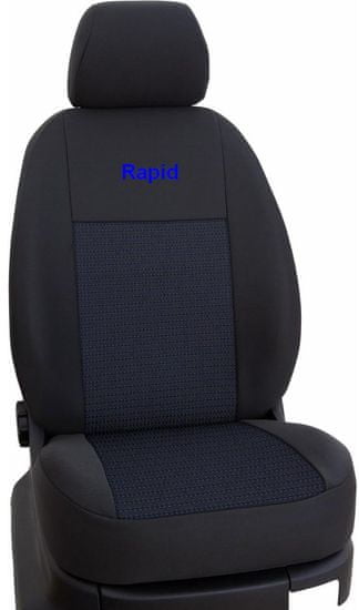 CARTEX Autopoťahy ŠKODA RAPID TK blue