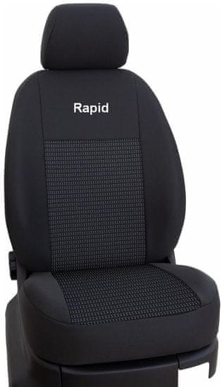 CARTEX Autopoťahy ŠKODA RAPID TK grey