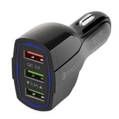 4Car Usb adaptér do auta 12-24V 3v1