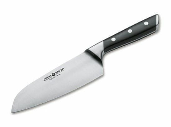 Böker Manufaktur 03BO502 Forge Santoku nôž 29.3 cm čierna