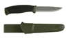 11827 Companion MG (S) vonkajší nôž 10,4 cm, čierno-zelená, plast, plastové puzdro