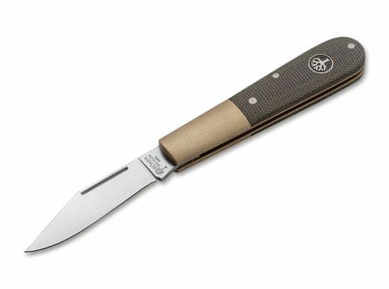 Böker 112941 BARLOW EXPEDITION vreckový nôž 6,4 cm, zelená, Micarta