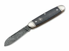 Böker 114909 CLUB KNIFE JUTE vreckový nôž 7,2 cm, čierna, Micarta