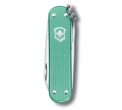 Victorinox 0.6221.221G Classic Colors Alox Minty Mint multifunkčný nôž 58 mm, mentolová, 5 funkcií