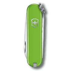 Victorinox 0.6223.43B1 Classic SD Colors Smashed Avocado multifunkčný nôž, zelená, 7funkcií, blister