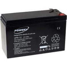 POWERY Akumulátor UP9-12 12V 9Ah - Powery originál