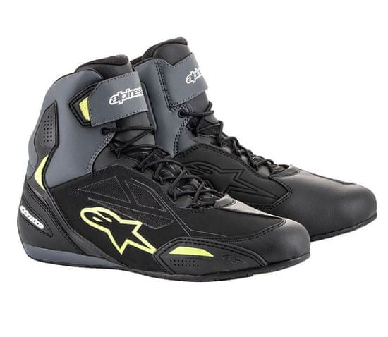 Alpinestars topánky Faster-3 Drystar black/grey/fluo