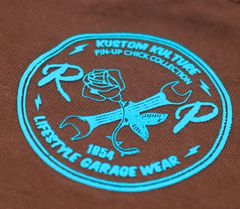 Rusty Pistons dámske tričko RPTSW47 Valrico brown vel. S