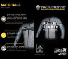 TRILOBITE dámska bunda All Ride Summer Tech-Air grey vel. S