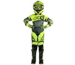 XRC MX Pablo Youth pants fluo/grey, vel. 5Y-6Y