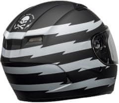 Bell Helma na moto Qualifier Z-Ray - matte black/white vel. 2XL