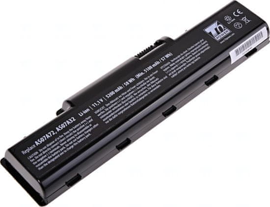 T6 power Batéria pre Acer Aspire 2930-844G32Mn, Li-Ion, 11,1 V, 5200 mAh (58 Wh), čierna