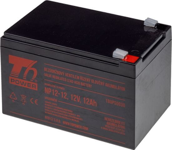 T6 power Sada batérií pre APC Smart-UPS SU520NET, VRLA, 12 V