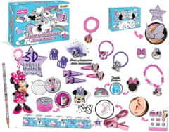 Craze Adventný kalendár Minnie Mouse - figúrka, bižutéria a vlasové doplnky