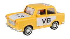 Zapardrobnych.sk Retro Auto Trabant 601, S Logom Verejnej Bezpečnosti, Zotrvačník, 18 Cm