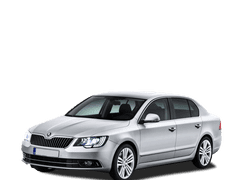 Zimný kryt masky chladiča Škoda Superb II Facelift 2013 - 2016